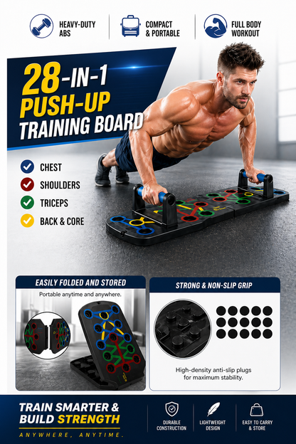 Embrace Yourself™ PowerPush Elite 28-in-1 Training Board