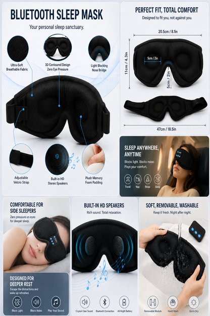Embrace Yourself™ DreamWave Smart Sleep Mask