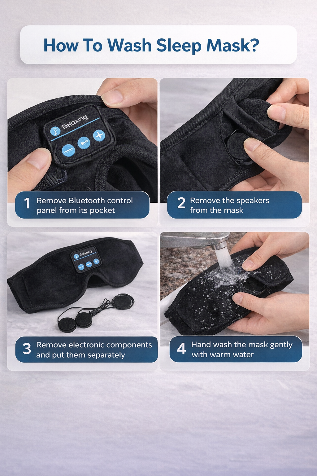 Embrace Yourself™ DreamWave Smart Sleep Mask