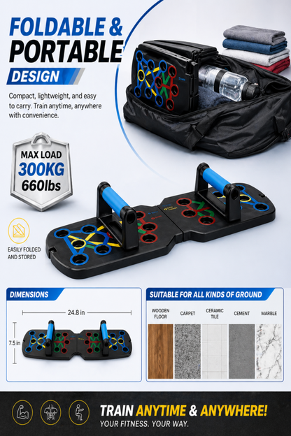 Embrace Yourself™ PowerPush Elite 28-in-1 Training Board